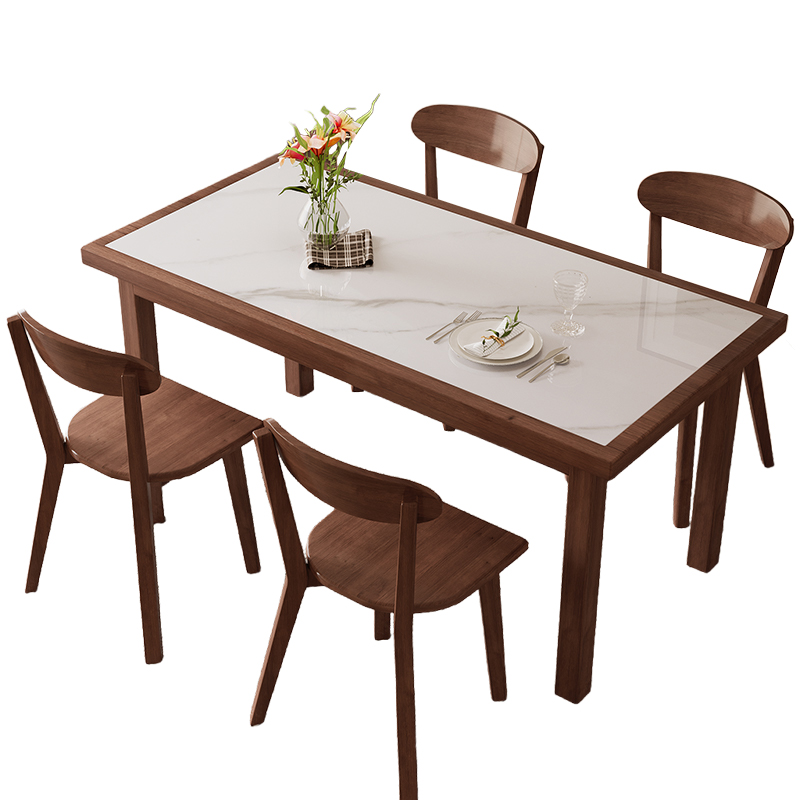 豫龙都 餐桌 椅 一桌 四椅 套高清大图