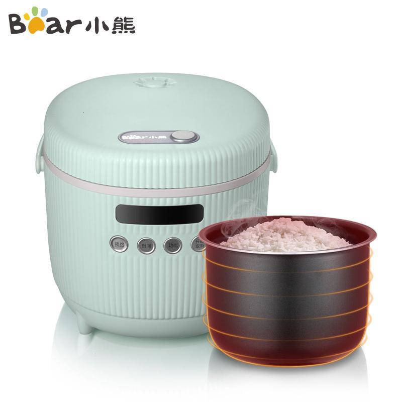 小熊电饭煲迷你小型电饭锅3l家用多功能全自动1-2人3宿舍煮饭锅 复古