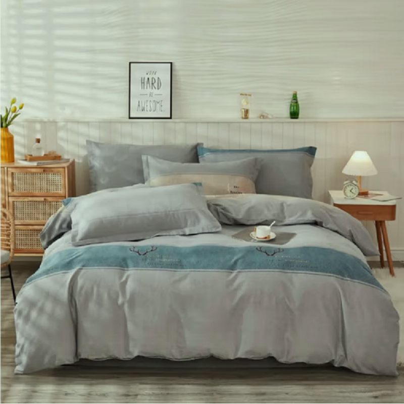 成龙 CLSJ001 1.8m 纯棉 床上套件 (计价单位：套) 印花