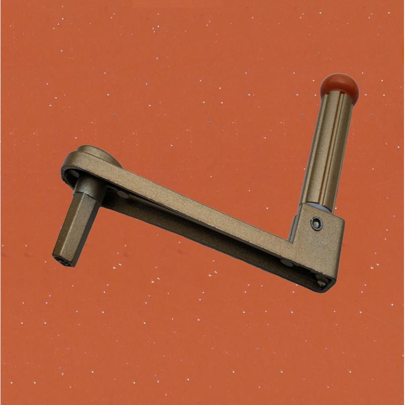 升降凉晾衣架手摇器通用配件六角六边手柄手摇把