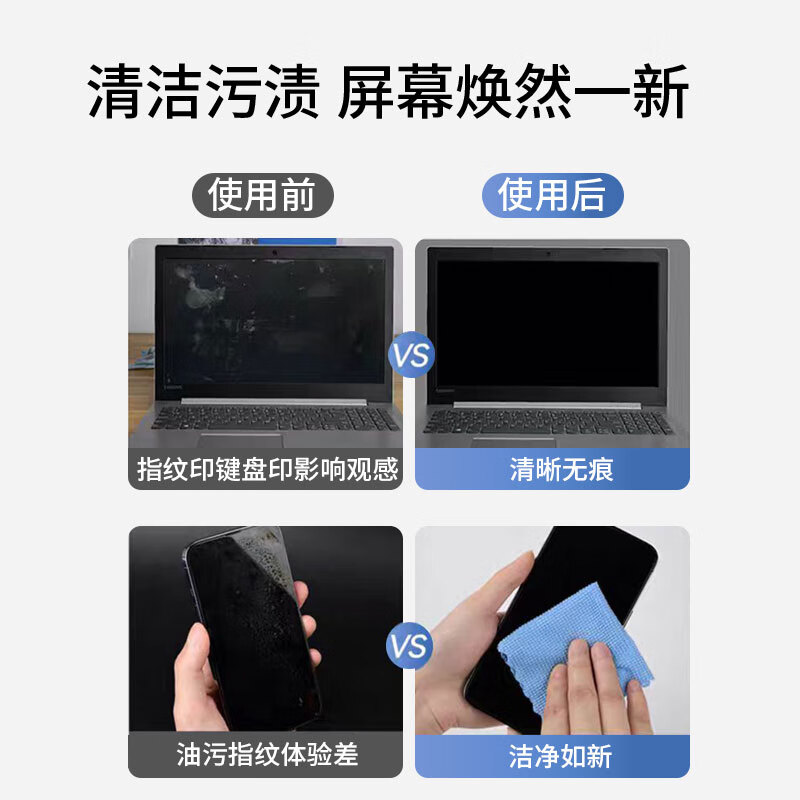 威立世Wallesh 电脑手机平板屏幕清洁剂 /128ml高清大图