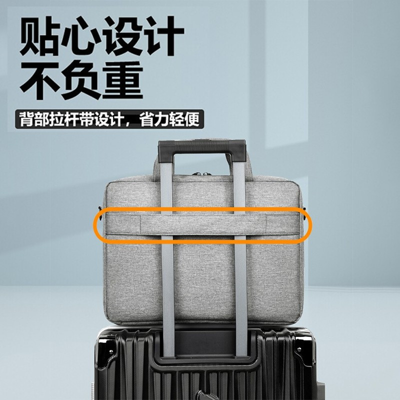 手提电脑包单肩大容量适用华为14苹果华硕联想拯救者戴尔宏基16.1英寸15.6游戏本防水男女电脑保护套