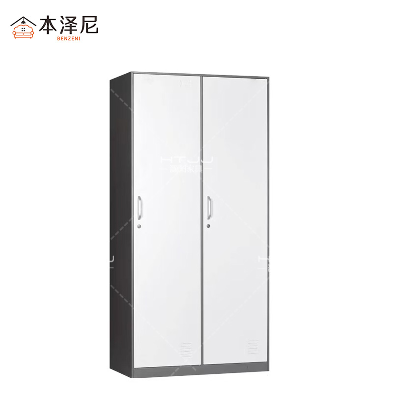 本泽尼 两门衣柜 钢制更衣柜 HTZ-PS8559 900*500*1850mm 组高清大图