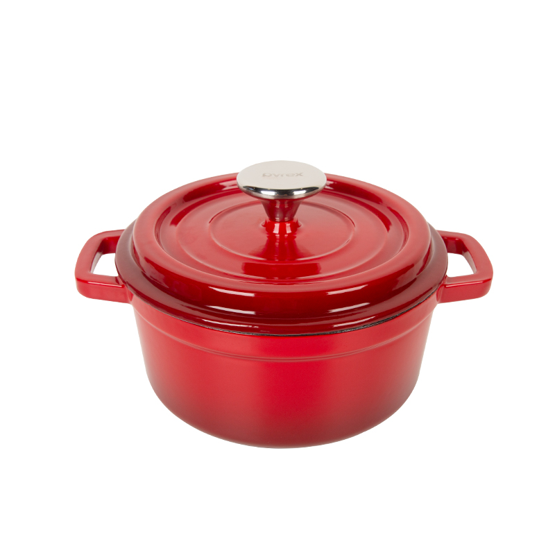 康宁pyrex 尚厨釉彩珐琅锅(18CM炖锅)PX-SCYC18/HP