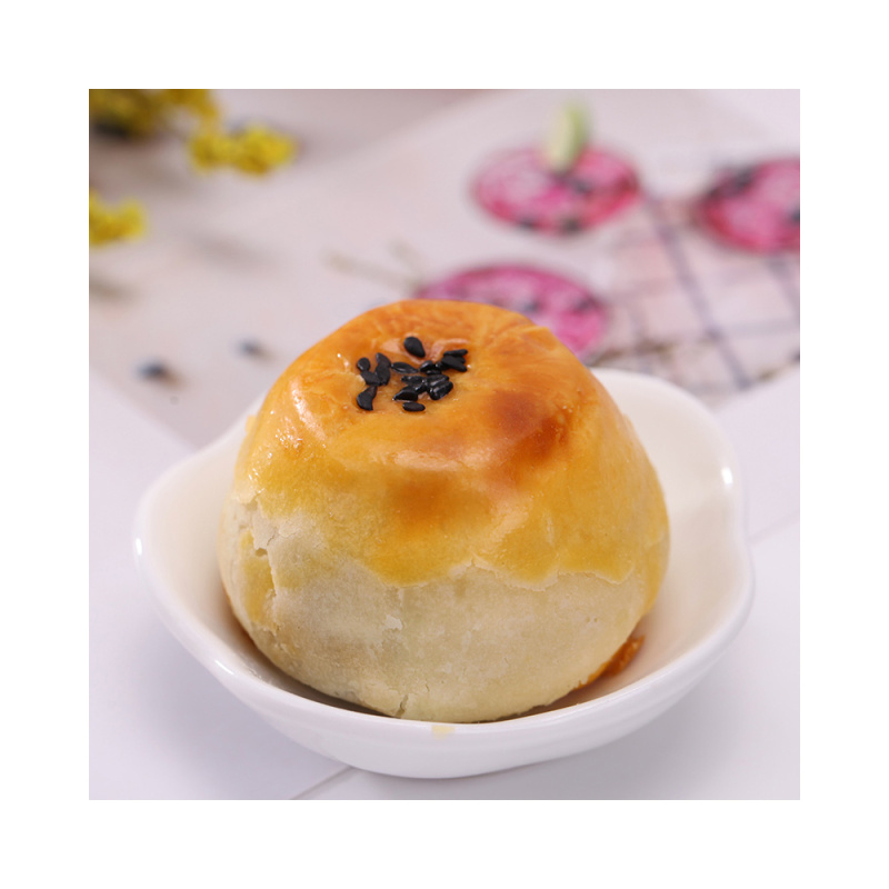 爱乡亲蛋黄酥类红豆原味雪媚娘麻薯零食小吃点心330g盒装(6枚)