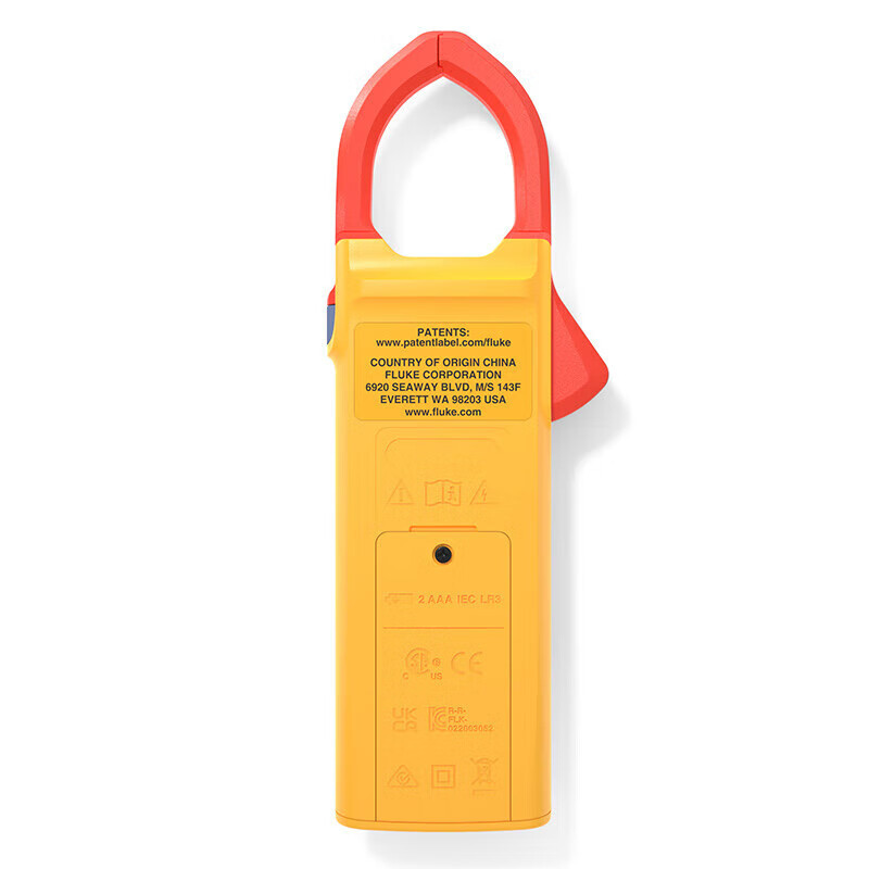 福禄克(FLUKE)F301A+ 钳形表数字钳形万用表 高精度数显自动量程交直流电流表电表万能表电工多用表 一台