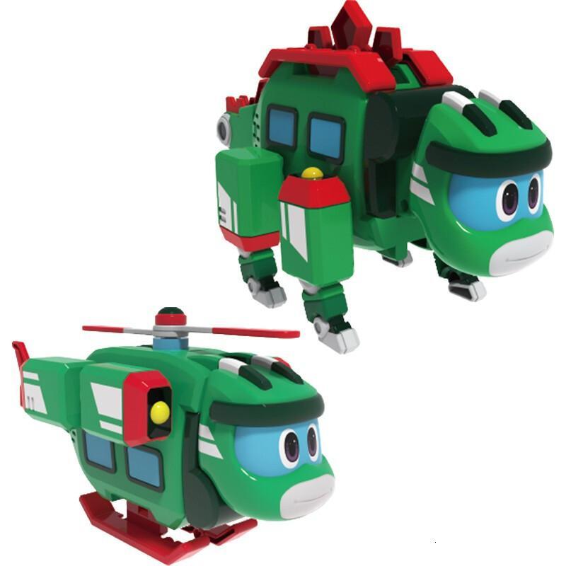 灵动创想帮帮龙玩具出动第三季恐龙探险队儿童变形机器人棒棒龙全套烈