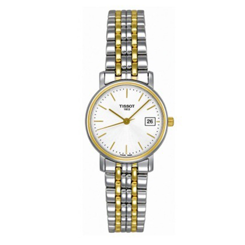 天梭(TISSOT)手表时尚休闲 金属钢带男士手表 T52.1.481.31/T52.1.281.31 石英表 情侣
