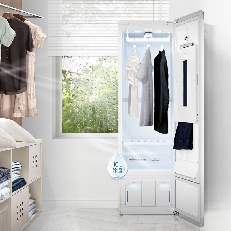 LG S5BB Styler韩国原装PLUS进口衣物护理机 除菌祛除异味防皱智能WiFi蒸汽烘干多功能挂烫机干衣机高清大图