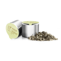 小罐茶银罐茉莉花茶叶2.0茶具旅行泡茶杯出行组合白色