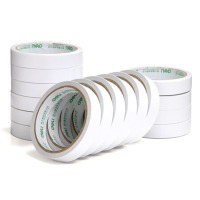 得力30402 高粘性棉纸双面胶 办公用品双面胶带 (18mm*10y) 16卷/袋