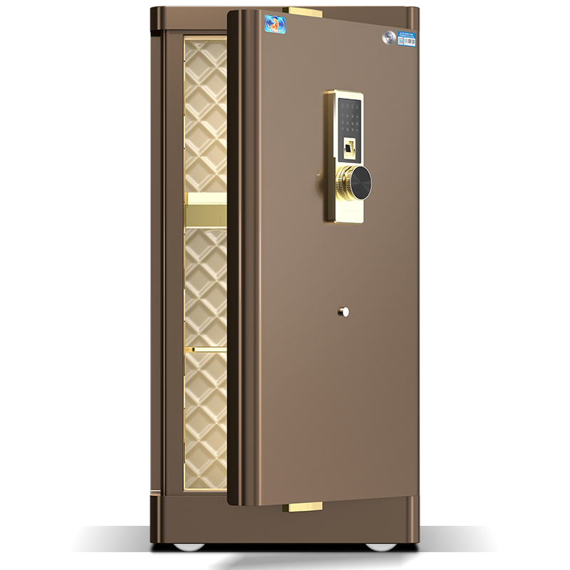 虎牌保险柜家用办公3C认证 FDG-A1/D100 1米高指纹保险箱/柜家用办公智能密码 入墙防盗阻撬王者系列