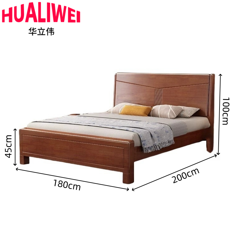 华立伟床+5cm床垫高清大图