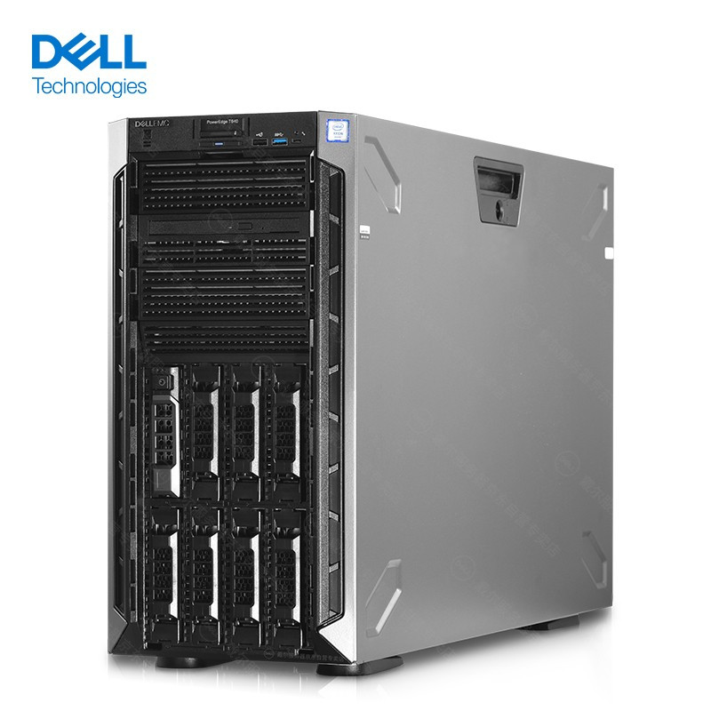 戴尔(DELL)T640 塔式服务器台式电脑4210R 128G 960G+5*8T 2*A5000独显H750阵列双电