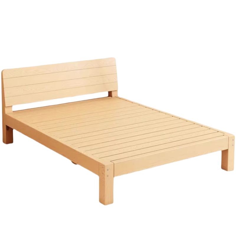 伊科飞特木质单人床1200*2000*400mm张高清大图