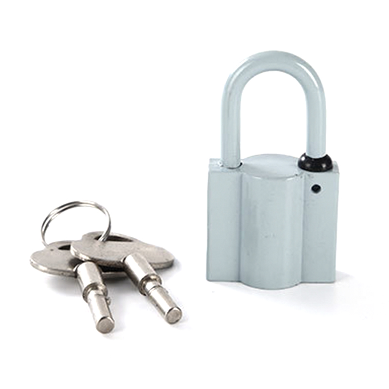 中电鼎润 ZD-40T 40mm*17mm 导型感应喷塑挂锁 (计价单位:个)灰色高清大图