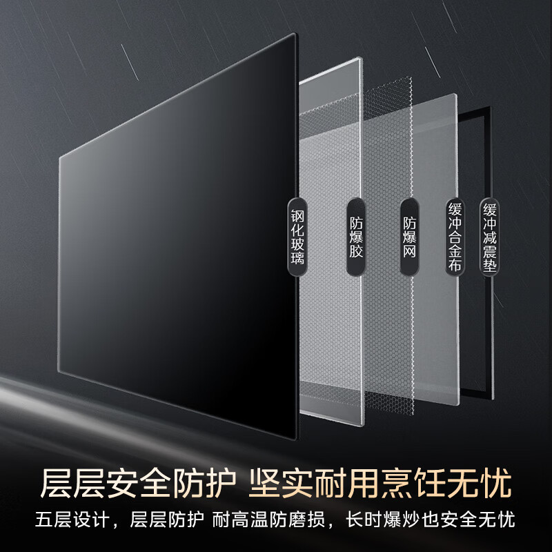 美的(Midea)[天然气]燃气灶 家用5.2kW猛火灶台嵌两用 70%热效率 JZT-A3高清大图