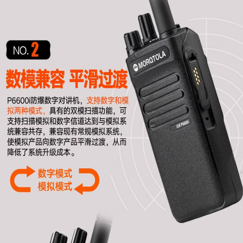 摩托罗拉 对讲机 XIR P6600i防爆型 单位:个 货期:7-10天