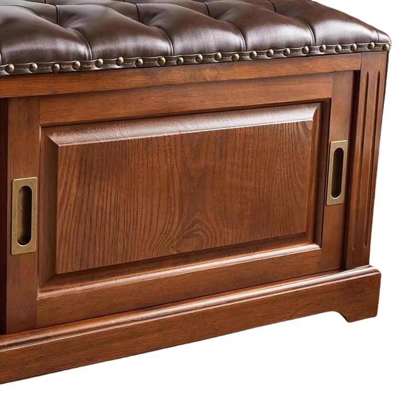 豫龙都 实木穿鞋凳 1.3m 个高清大图