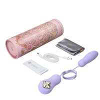 ZALO zalo成人用品女用 按摩转珠震动棒AV棒 自动伸缩女用自慰器成人情趣性用品G点刺激震动棒防水硅胶材质5档变频