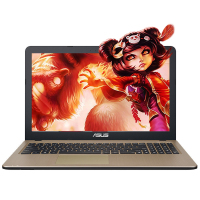华硕（ASUS）顽石畅玩版 X500UB8250 15.6英寸商用办公轻薄本游戏本笔记本电脑 八代i5-8250U 4G 128GB纯固态 MX110-2G黑金 定制