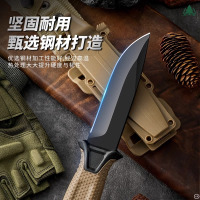 德国小刀锋利高硬度水果刀家用生存户外小直刀野营刀具冷兵器7163