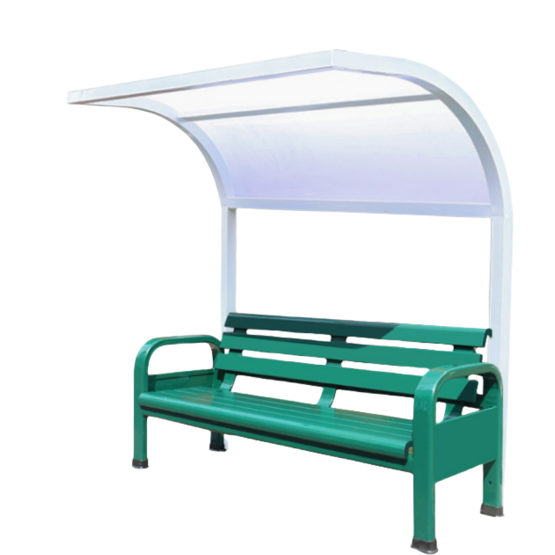 铭思达户外长椅单人椅带雨棚套高清大图