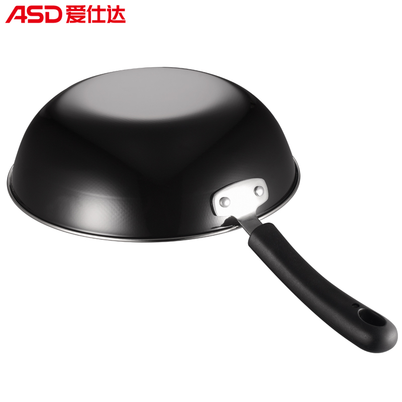 爱仕达(ASD) 锅具铁锅 CF30T2WG 搪瓷炒锅