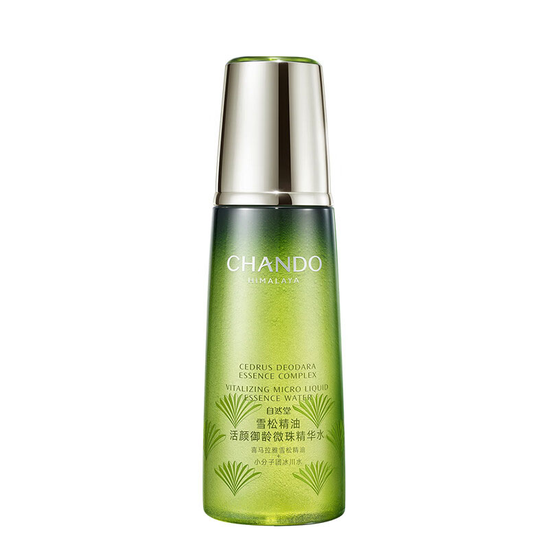 自然堂(CHANDO) 雪松精油活颜御龄微珠精华水200mL
