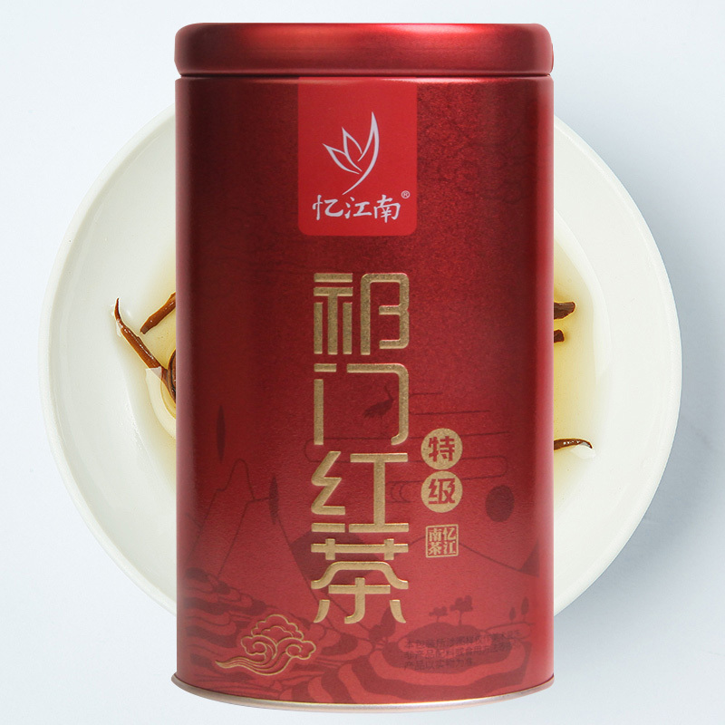 忆江南茶叶红茶香浓醇厚鲜甜爽口祁门红茶125g