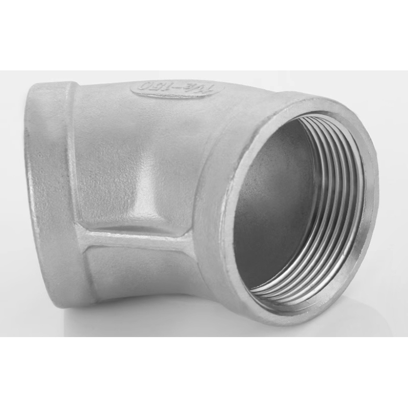 兴酉 不锈钢90°弯头 DN15 个高清大图