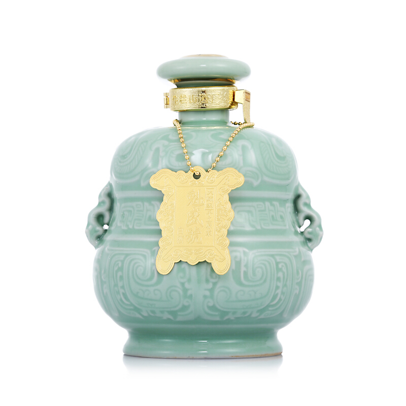 牛栏山二锅头 魁盛號 大师手工原浆 清香型 白酒 53度 618ml*4瓶 整箱装高清大图