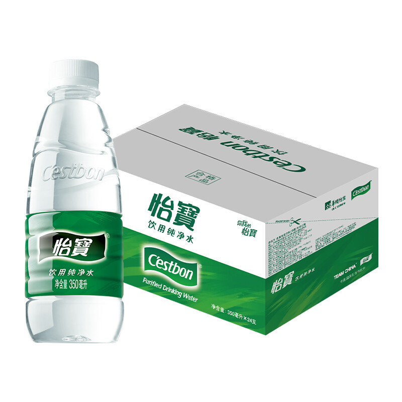 机乐堂(JOYROOM) 怡宝饮用纯净水350ml*24瓶/箱