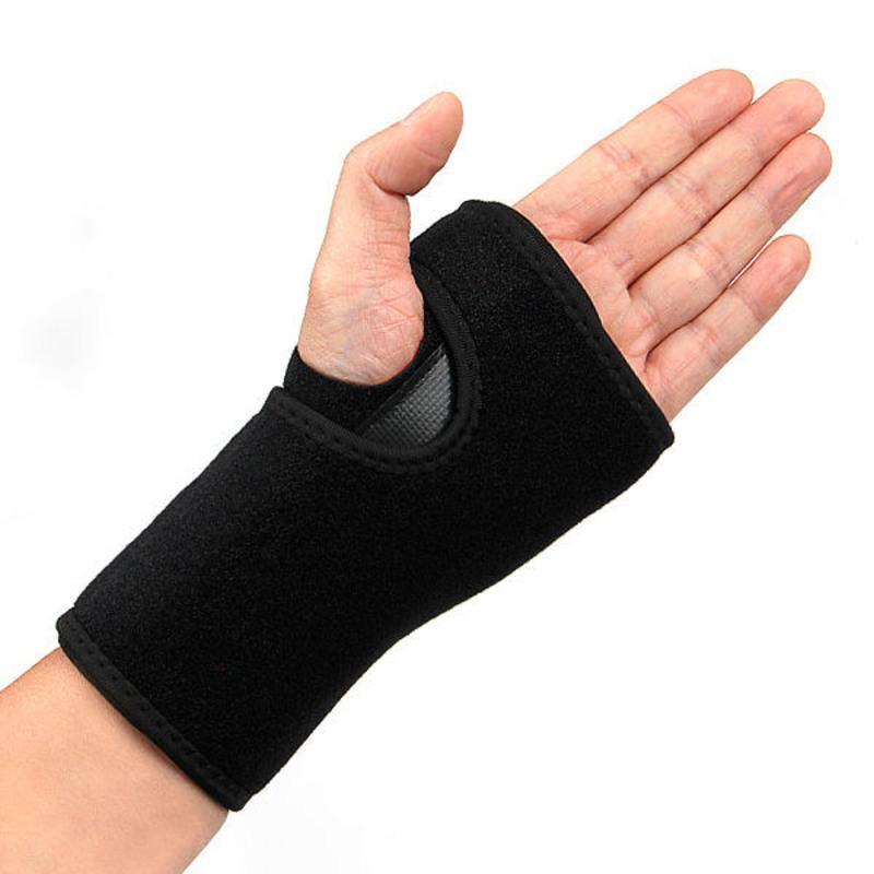 护腕扭伤骨折固定夹板护具钢板护手掌男女腱鞘关节加压固定支具托黑色