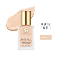 雅诗兰黛DW持妆粉底液30ml 66#1C1冷调偏白肤色遮瑕服帖清爽控油自然裸妆 送女友礼物