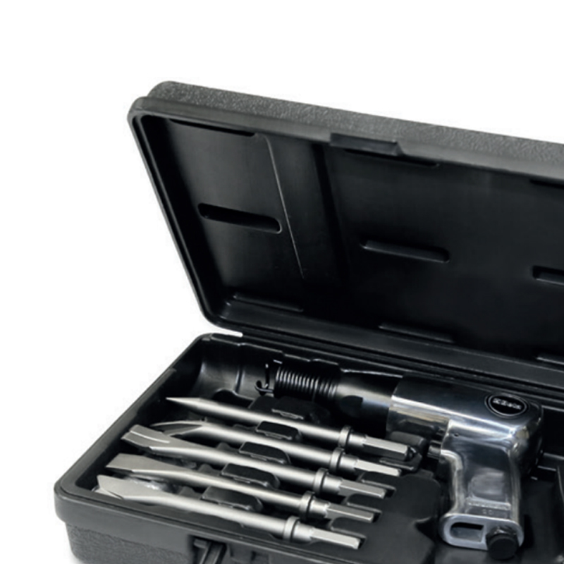 百塔 气锤和5个錾子套装高清大图