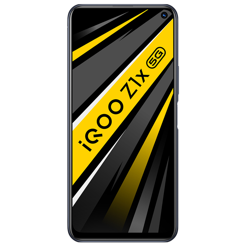 vivo iQOO Z1x 锐酷黑 6+64G 120Hz竞速屏 5000mAh大电池 高通骁龙765G 33W闪充强续航 PC级液冷散热 全网通版 双模5G手机