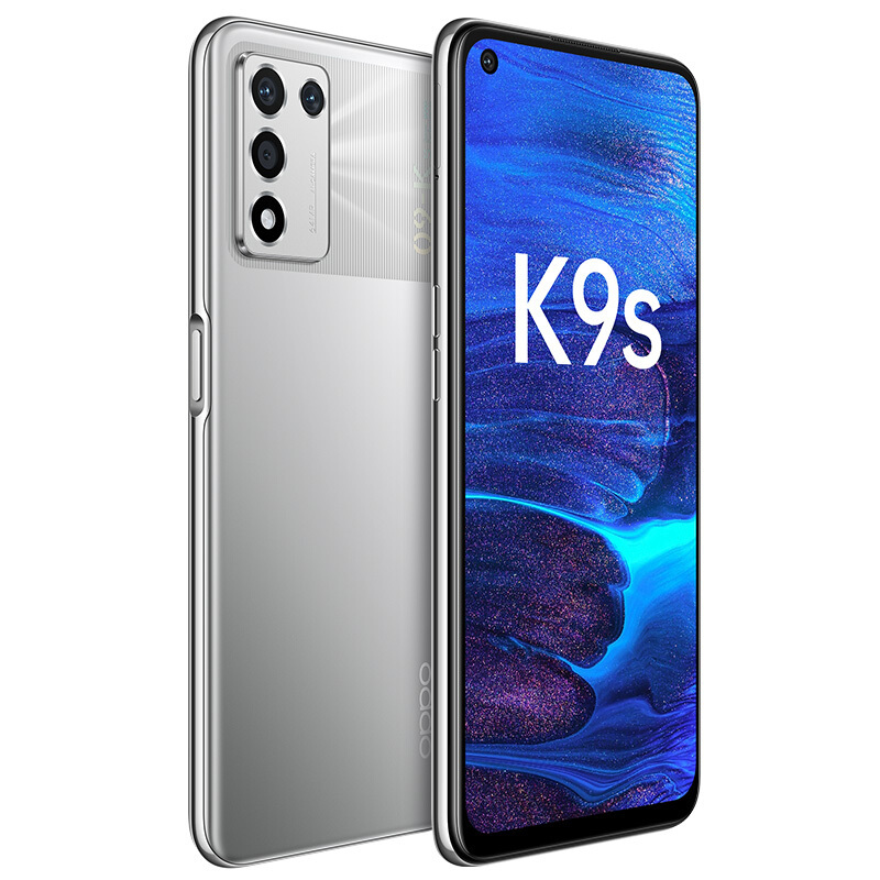 OPPO K9s 6+128GB 霓幻银海 骁龙778G 120Hz电竞屏 5000mAh长续航 6400万人像三摄 游戏拍照 5G手机