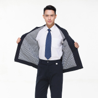 指北针男士工作服套装男耐磨春秋劳保服纯棉多口袋汽修车4s店上衣工人工厂车间办公室工装制服定制厂家直销精工生产品质保证有型