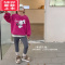 可莉允陈大猪女童加绒鲨鱼裤2022冬新款儿童内搭打底裤女孩加厚保暖裤子