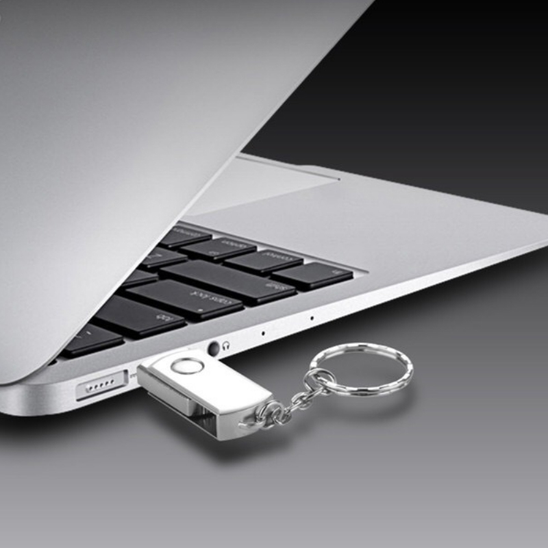 小胖子u盘金属不锈钢usb旋转优盘