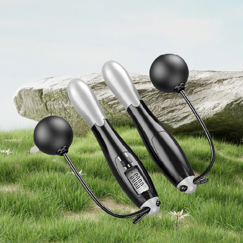 海亚森 TKTY1070 智能计数无绳小球跳绳(计价单位:个)黑灰色高清大图