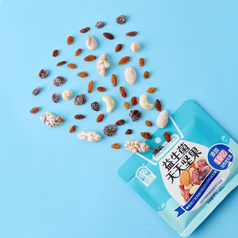 益生菌天天坚果189g图片