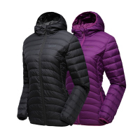 Marmot/土拨鼠款户外防泼水透气女轻量鹅绒羽绒服