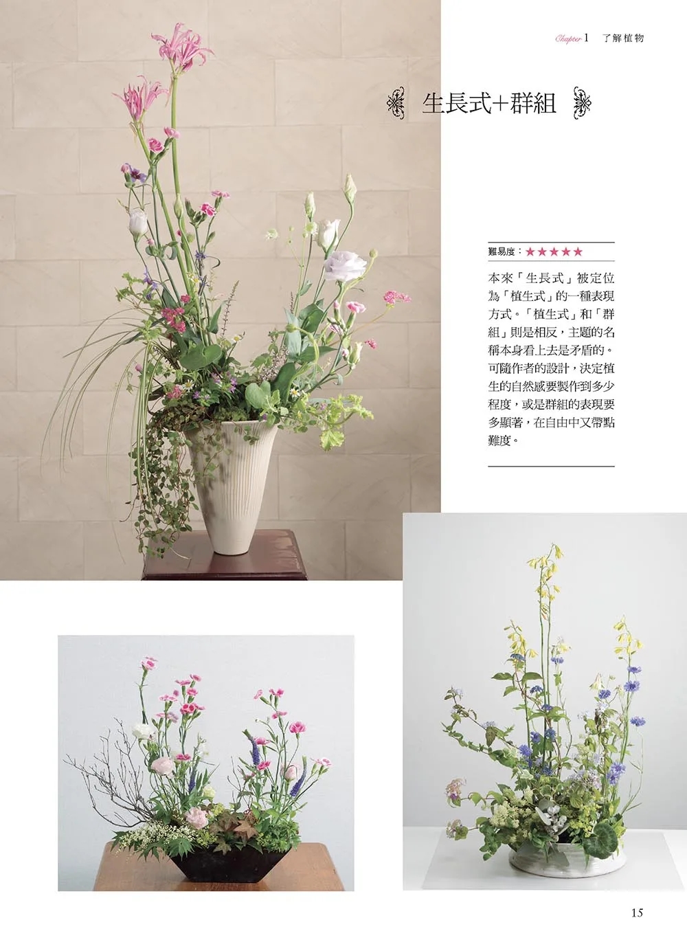 [醉染正版] 花艺设计基础理论学(修订版)学习花的构成技巧‧色彩调和‧构图配置 22 唐静羿 喷泉文化馆 进口原版高清大图