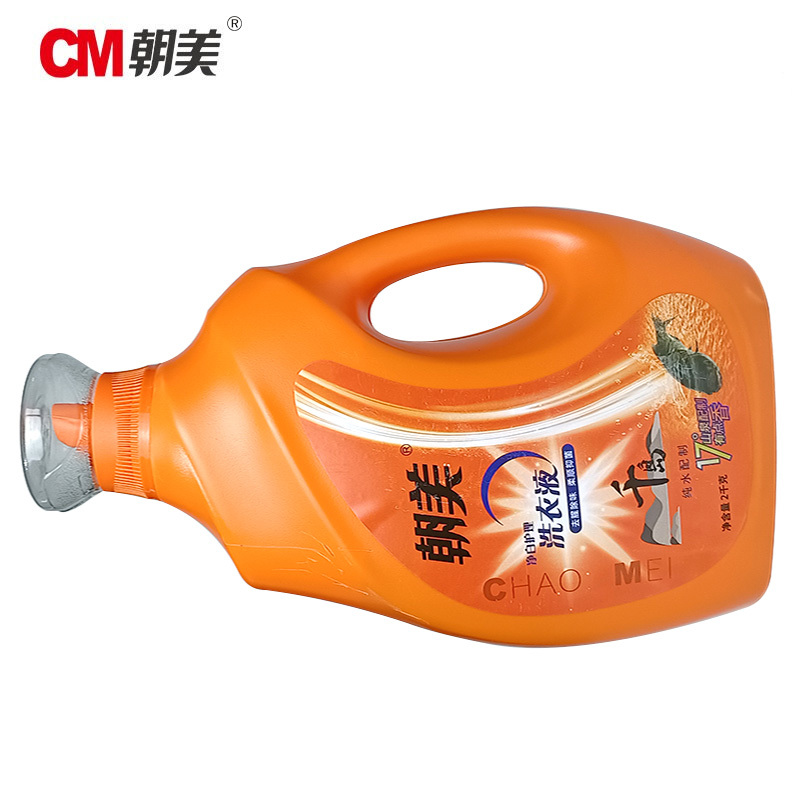 朝美 洗衣液 2千克 瓶