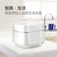 美的(Midea) MB-WHS30C96 电饭煲钢化玻璃面板 柴火饭 迷你小型家用智能可预约钢胆IH电磁加热
