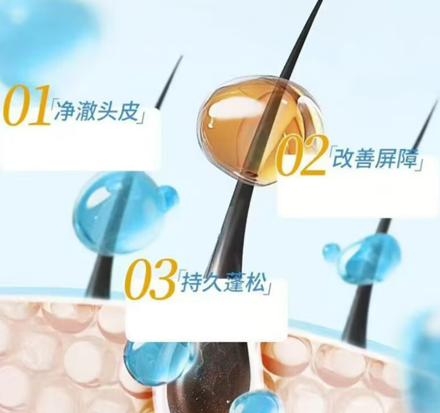 控油轻逸 适合油性扁塌发质 洗发水高清大图