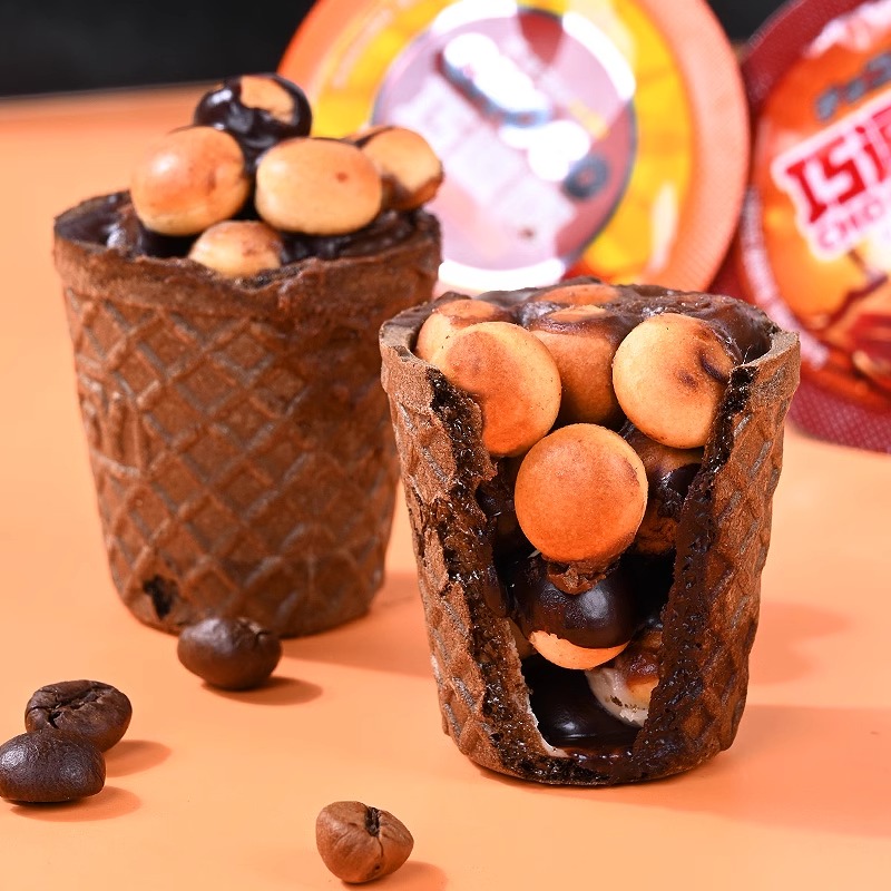 珍丽友 巧克力脆脆杯60个/包+黑巧克力 85% 2盒0添加蔗糖礼盒装多口味零食小吃休闲食品大礼包舒缓情绪补充能量高清大图