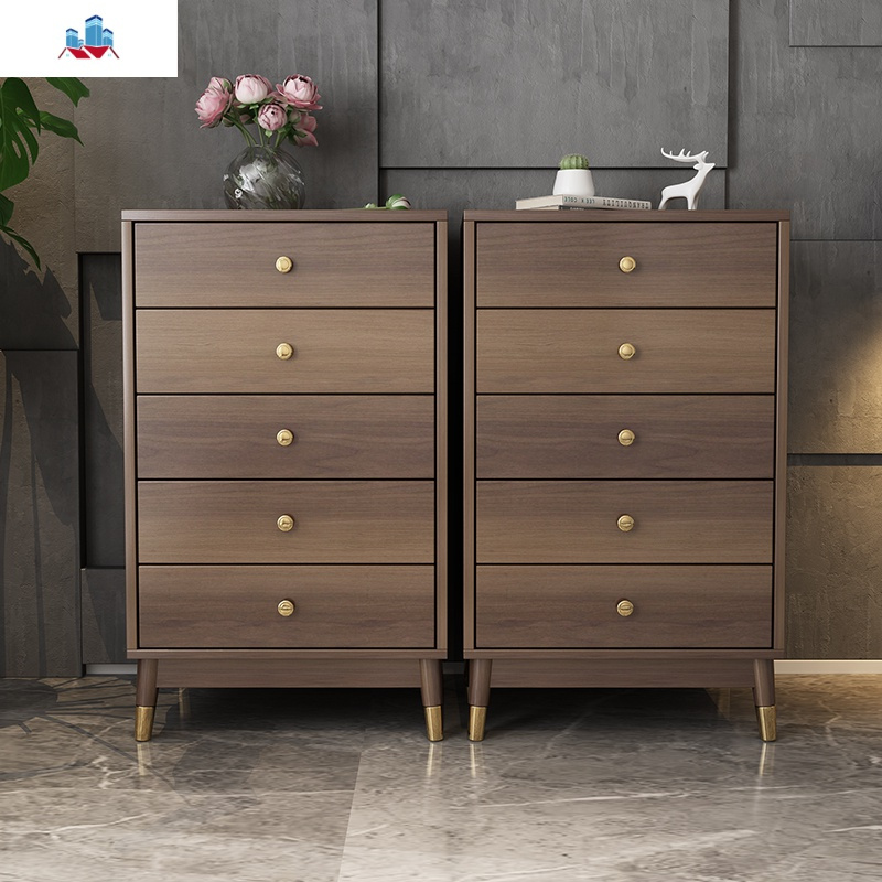 北欧简约轻奢抽屉式五斗柜斗橱 现代卧室客厅经济型收纳柜储物柜 泰